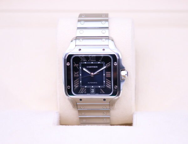 Cartier Santos De Cartier Blue Dial WSSA0030 – 2022 Box & Papers!