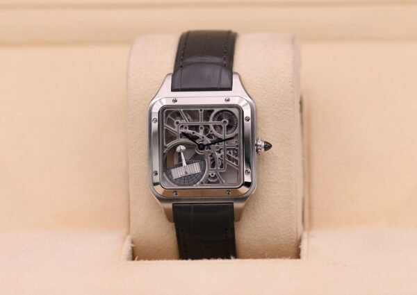 Cartier Santos Dumont Large Skeleton WHSA0032