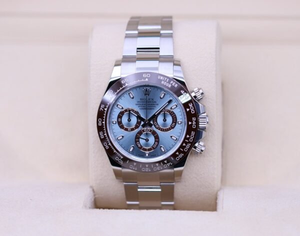 Rolex Daytona Platinum Ice Blue Dial 116506 – 2022 Unworn!