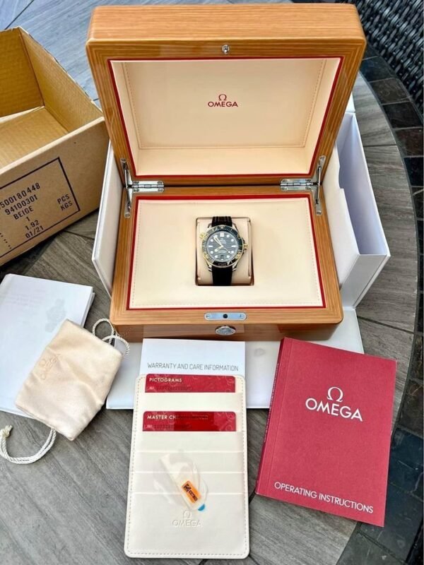 Оⅿеgа Seamaster Diver 2023 18k Sedna Gold Black 210.22.42.20.01.002
